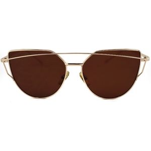 Brown Cat Eye Sunglasses
